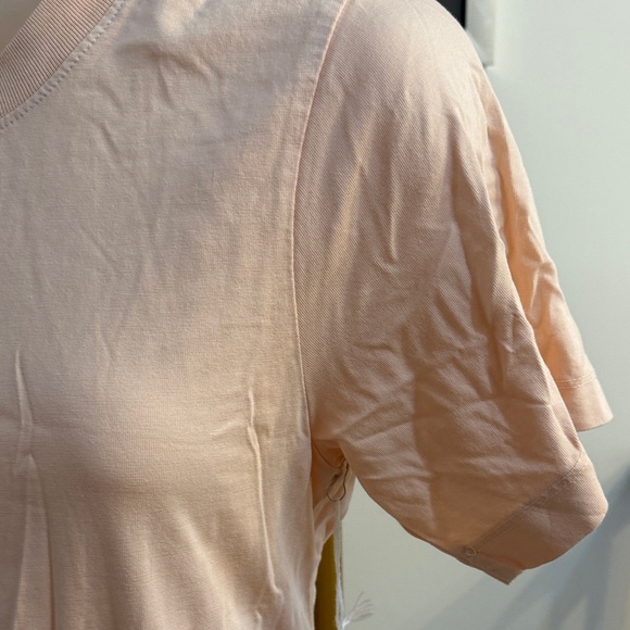 Perfect White Tee Peach Short Sleeve T-shirt dress NWT - Picture 5 of 6